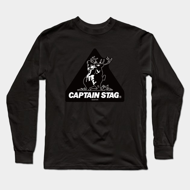 yurucamp X stag Long Sleeve T-Shirt by JamesCMarshall